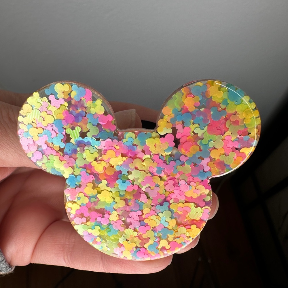 Confetti Mickey Mouse Popsocket(?) Grip
